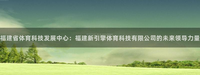 福建省体育科技发展中心：福建新引擎体育科技有限公司的未来领导力量